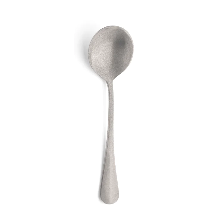 Dessertlepel - 12 Stuks - Baguette Stonewash - Rond - Amefa 844024B000350 €37.04 Dessertlepels