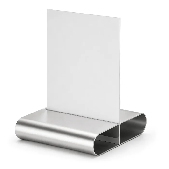 Menukaarthouder - Klemmodel - RVS - 8 × 7 CM - G-Line GL-171254 €1.89 Menukaarten