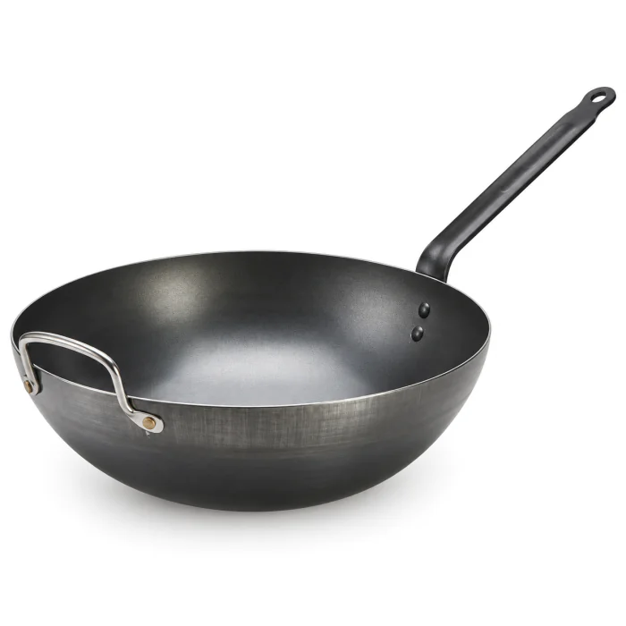 Wok - Plaatstaal - Ø 32 CM - De Buyer - Emga E001184 €57.00 Wok