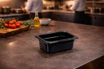 Gastronormbak - 1/6 GN - 100 MM - Zwart - Polycarbonaat - G-Line 77702 €3.99 GN bakken plastic