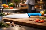Koksmes - HACCP - Blauw Heft - L 25 CM - G-Line 77056 €6.59 Keukenmessen