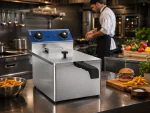 Friteuse - Elektrisch - Tafelmodel - 8 Liter - 230V - G-Line HW-058143 €109.00 Friteuses 230 volt