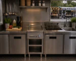Bakplaat - Gas - Glad - Chroom - B 40 CM - G-Line HW-080366 €1,099.00 Bakplaat gas