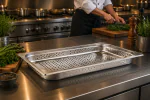 Gastronormbak - 1/1 GN - 20 MM - RVS - Geperforeerd - G-Line GL-139570 €10.99 GN bakken geperforeerd