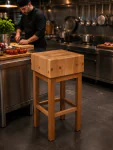 Hakblok - Blok 20 CM Dik - Acaciahout - H 90 x B 50 x D 50 CM - G-Line HW-149450 €599.00 Hakblok