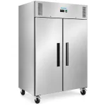 Vrieskast - 1200 Liter - 2 Deuren - RVS - Geforceerde Koeling - Verrijdbaar - Polar PG595 €2,413.99 Horeca vrieskasten