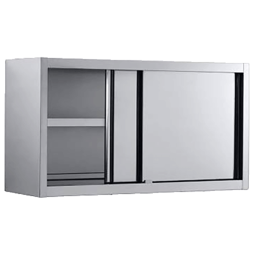 RVS wandkasten