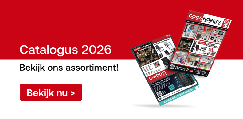 Ontdek de nieuwe catalogus van Goos Horeca - Editie 2026!