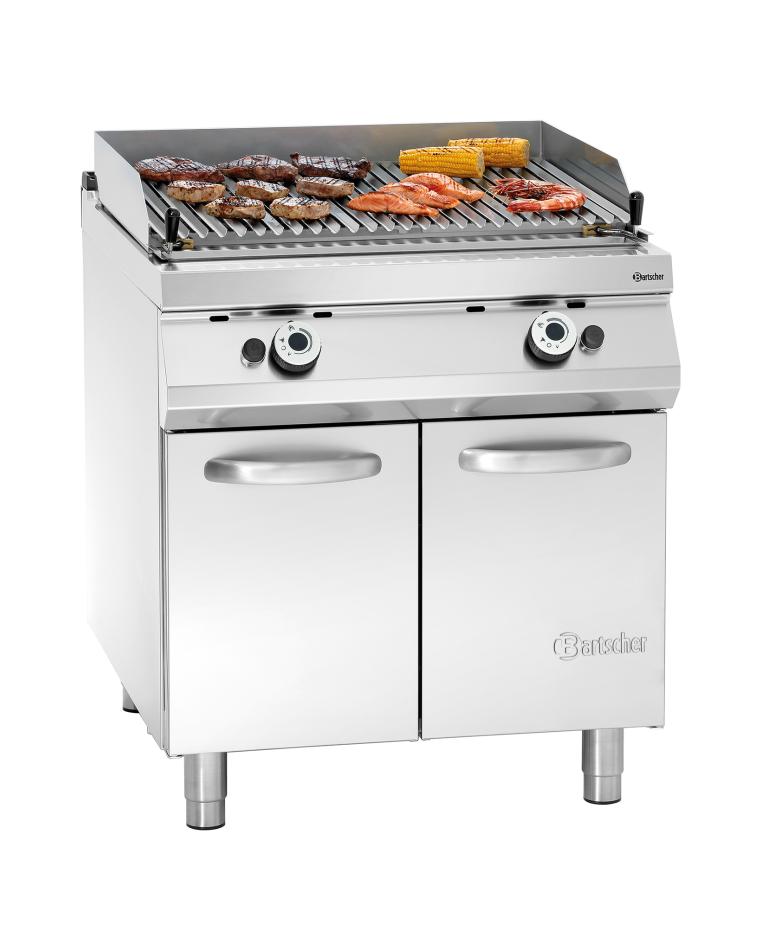 Lavagrill - Gas - 2 Zones - 24 kW - Bartscher - 2954631