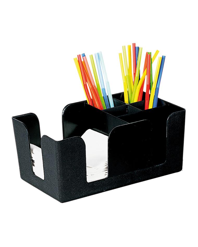 Bar caddy - Kunststof - Zwart - Promoline