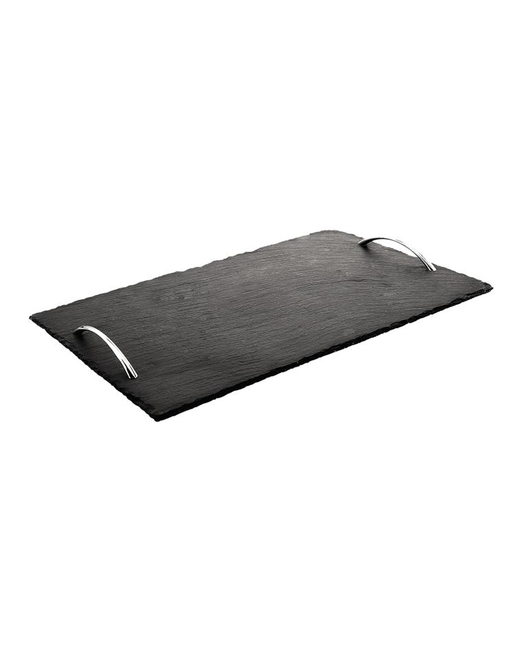 Bord - Leisteen - 1/1 GN - Met handvatten - Promoline