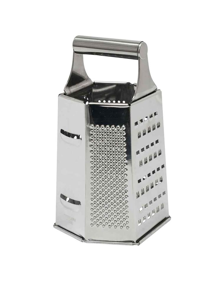 Rasp - H 19 CM - 6 zijden - RVS - Promoline
