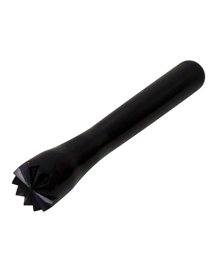 Stamper/Muddler - 21 CM - Kunststof - Zwart - Promoline