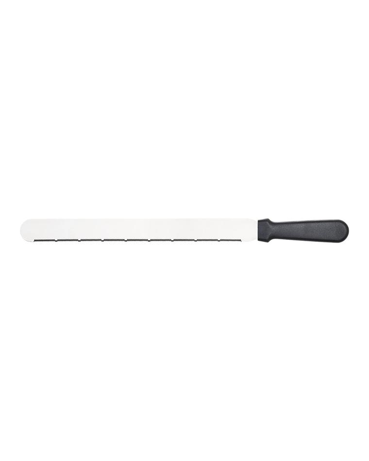 Taartmes - 35 CM - Gekarteld - Ergonomisch Handgreep - Promoline