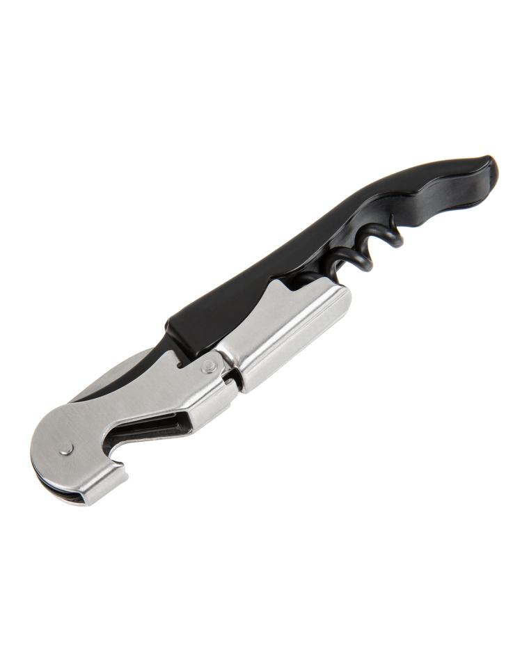Kelnersmes - 12 CM - Zwart/RVS - Promoline