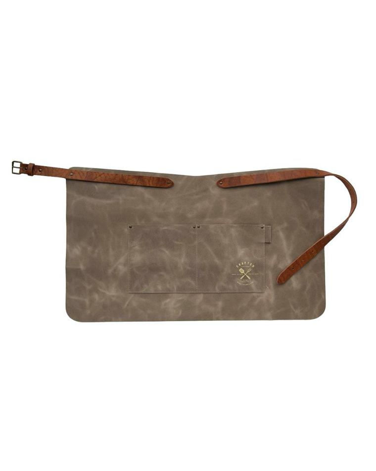 Horeca sloof - Met zak - Vintage Leather - Grijs - Promoline