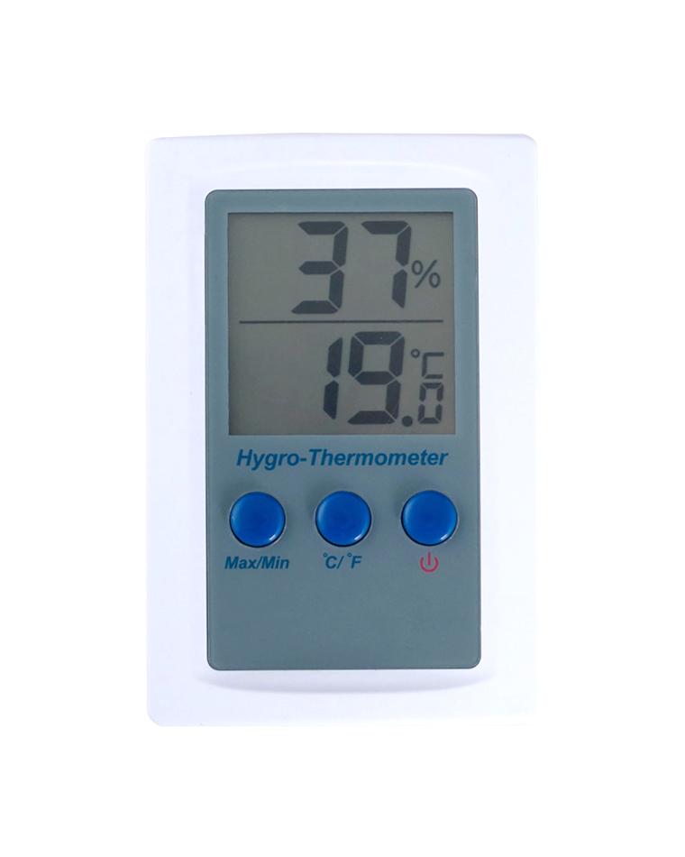 Thermo/Hygrometer - Digitaal - Wit - Promoline