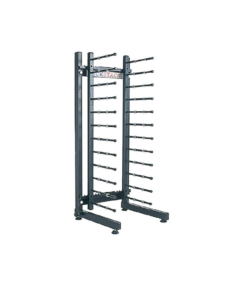 Bordenrek - 12 borden - H 73 x 29 x 30 CM - Staal - Jackstack - L533