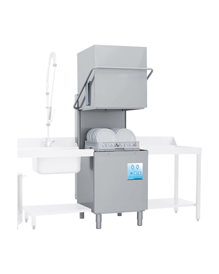 Vaatwasmachine - H 152.9 x 72.4 x 81.8 CM - 97 KG - 380 - 415 - Zonder - Stekker V - 9600 W - RVS - Elettrobar - 570180