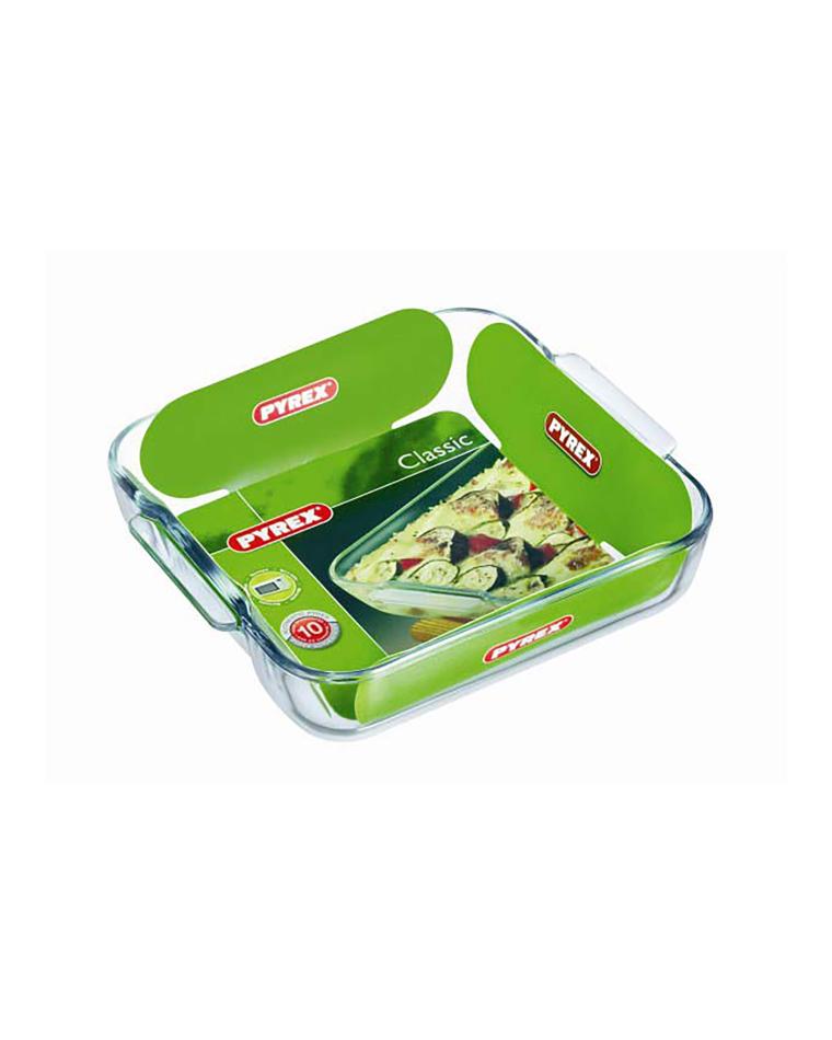 Ovenschaal - H 6.5 x 21 x 21 CM - 6 Stuks - Pyrex - Classic - 522624