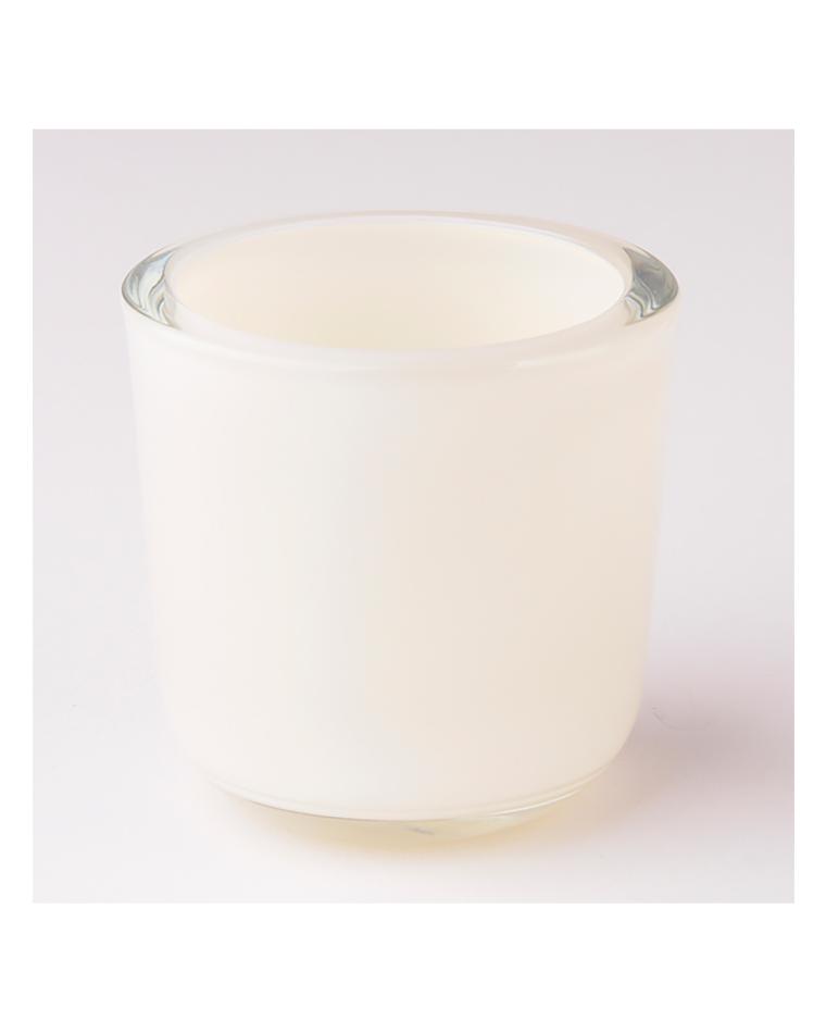 Waxinelichthouder - Ø7.5 CM - 8 Stuks - Wit - 518868