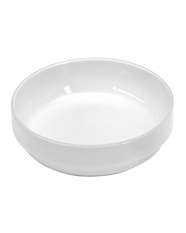 Spaghetti Bowl - H 5 CM - 0.2 KG - Ø18 CM - Porselein - Wit - 385118