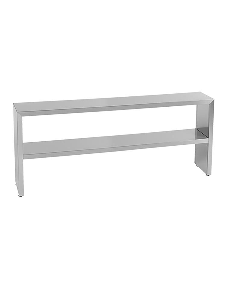 Plankstandaard - H 70 x 180 x 30 CM - 33 KG - RVS - Multinox - 317073