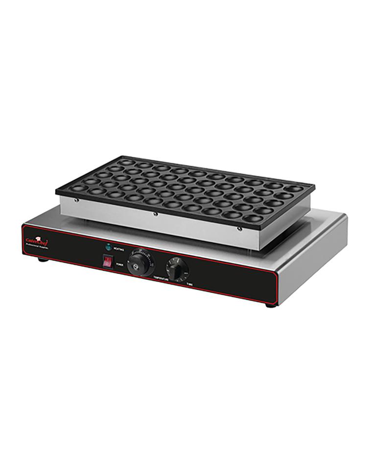 Poffertjes Bakapparaat - H 17 x 55 x 37.5 CM - 10.7 KG - 220 - 240 V - 1800 W - +0°C / +300°C - Caterchef - 680250