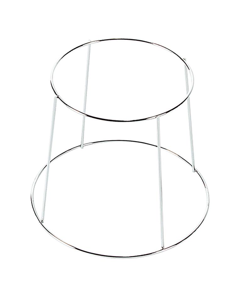 Standaard Fruit De Mer - H 20 CM - 0.223 KG - Ø25 CM - RVS - 930028