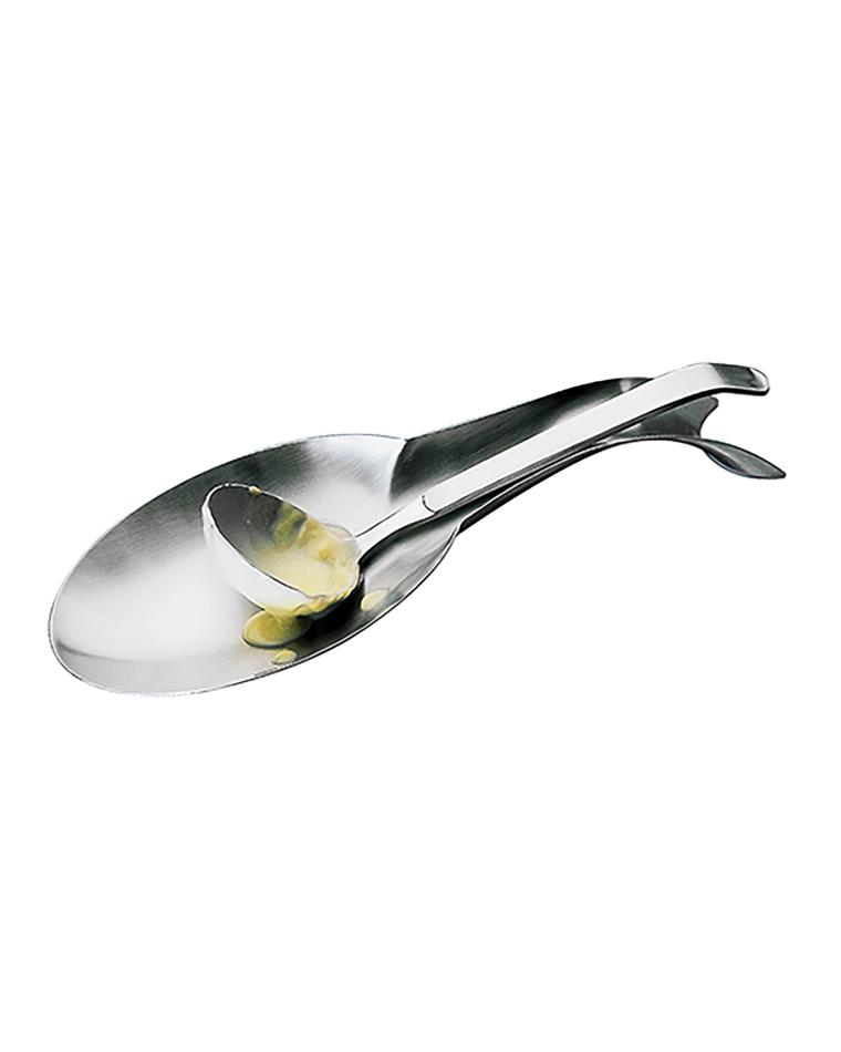 Lepelhouder - H 3.5 x 27 x 11 CM - 0.165 KG - RVS - 125015