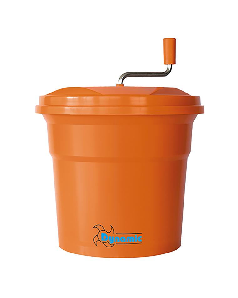 Slacentrifuge - H 50 CM - 3.705 KG - Ø43 CM - Polypropyleen - Oranje - 20 Liter - Dynamic - 551010