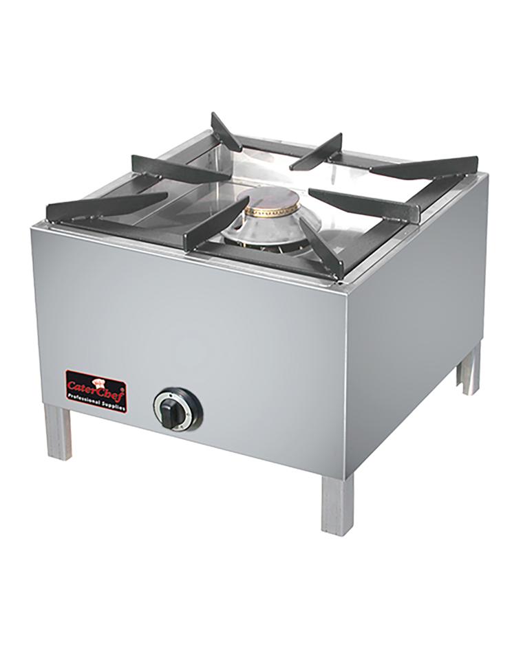 Hokker - H 40 x 54 x 54 CM - 21.4 KG - Aardgas_Propaangas - 11 CM - RVS - Gas - Caterchef - 680011