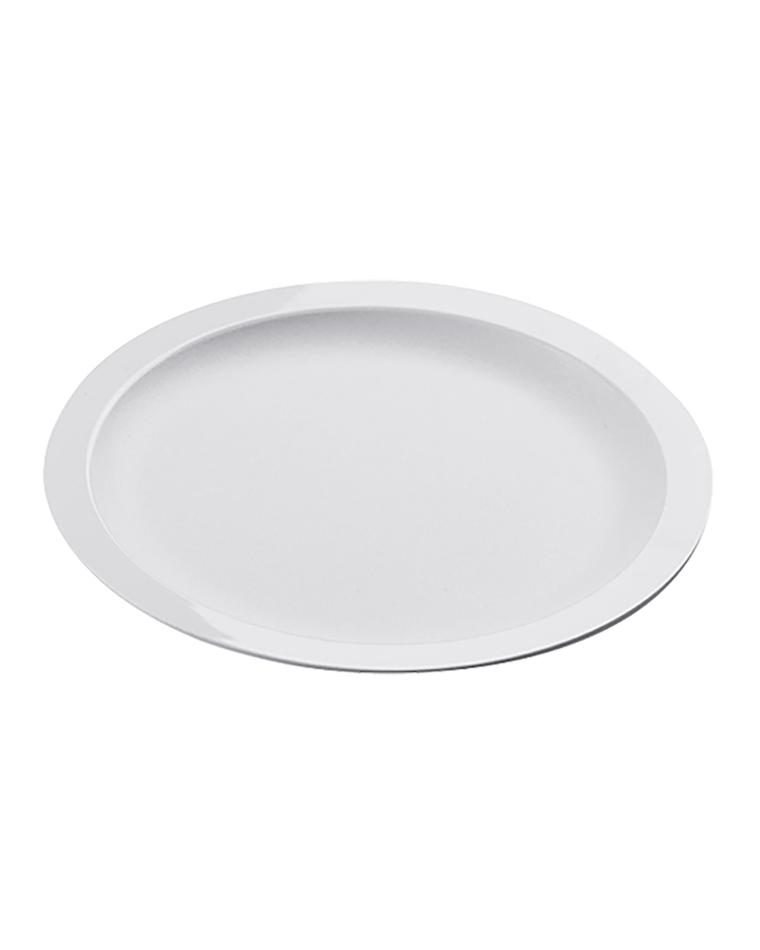 Bord - 0.169 KG - Ø25.2 CM - Polycarbonaat - Wit - 532042