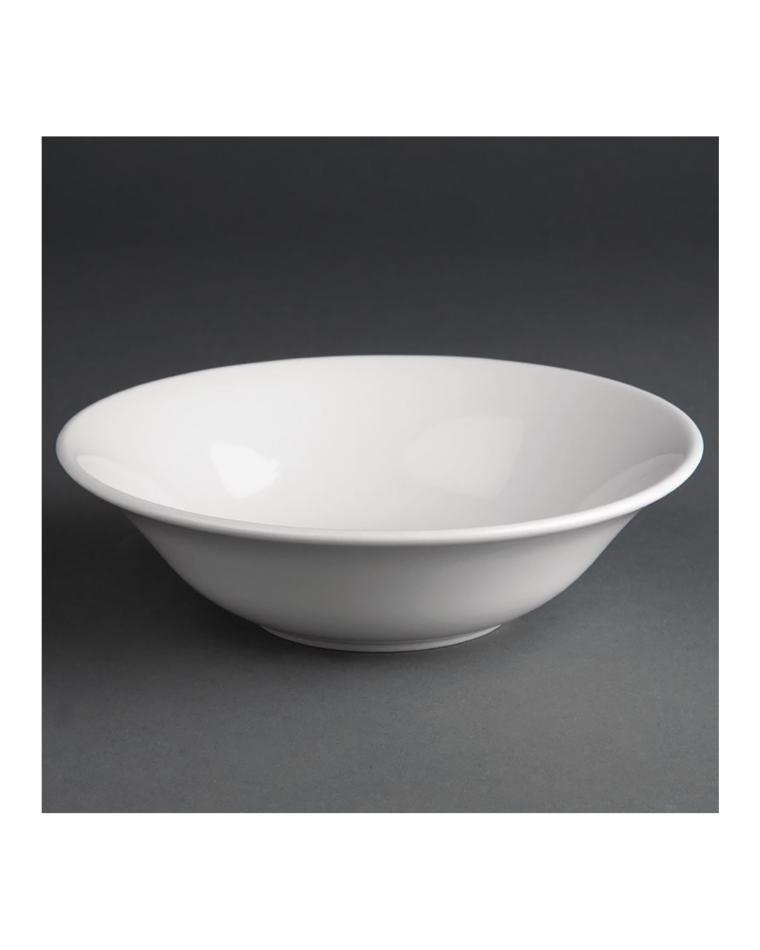 Dessertschaal - 36 CL - 12 stuks - Ø 15 x H 4.4 CM - Porselein - Olympia - CC213