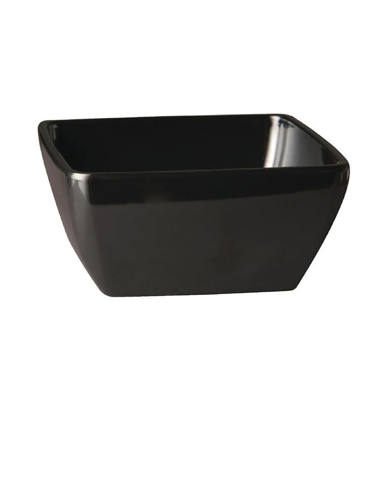 Kom - 14 CL - Zwart - H 4 x 9 x 9 CM - Melamine - APS - GF133