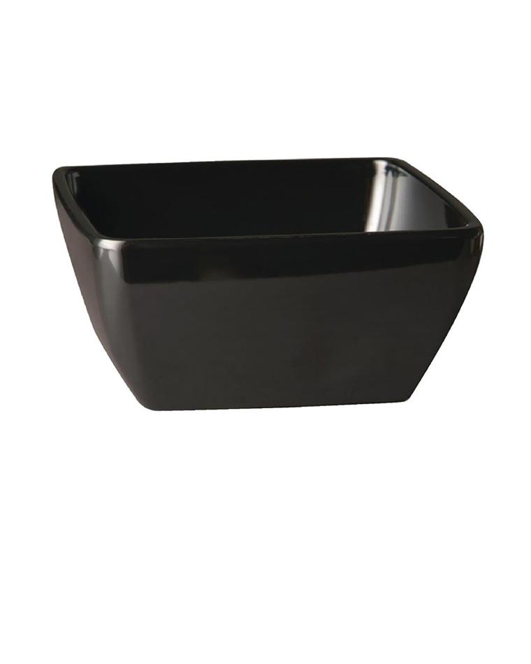 Kom - 40 CL - Zwart - H 6.5 x 12.5 x 12.5 CM - Melamine - APS - GF135