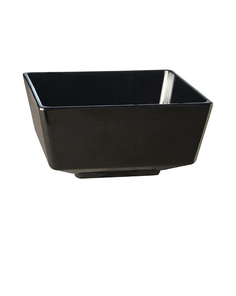 Kom - 1.5 Liter - Zwart - H 9.5 x 19 x 19 CM - Melamine - APS - GF097
