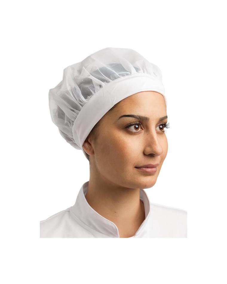 Muts - Unisex - One Size - Wit - Nylon - Whites Chefs Clothing - B252