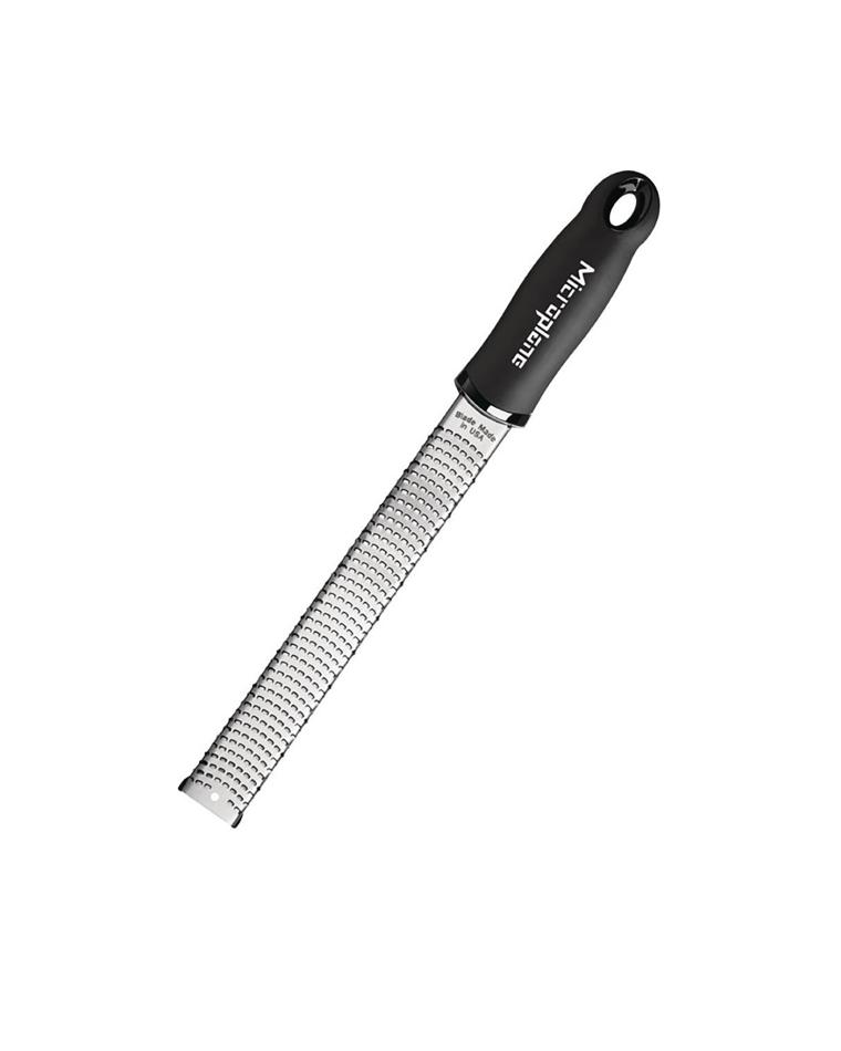 Rasp en zesteur - Zwart - H 9.5 x 3.5 x 32.5 CM - RVS - Microplane - CP445