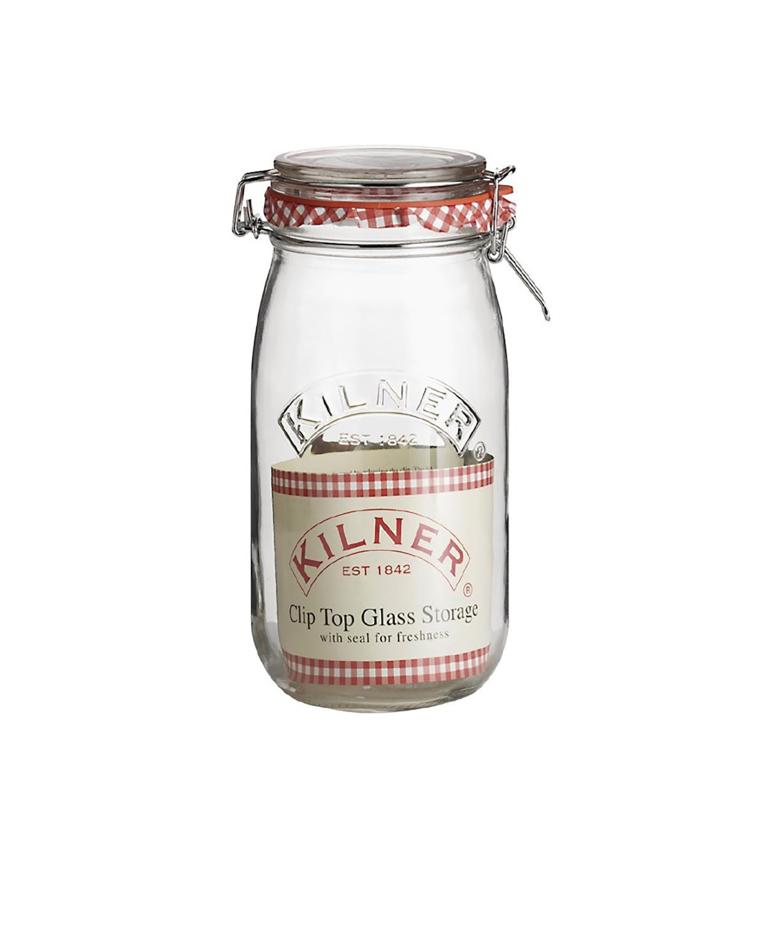 Weckpot - 2 Liter - H 25.5 x 13.7 x 12.4 CM - Glas - Kilner - GG783