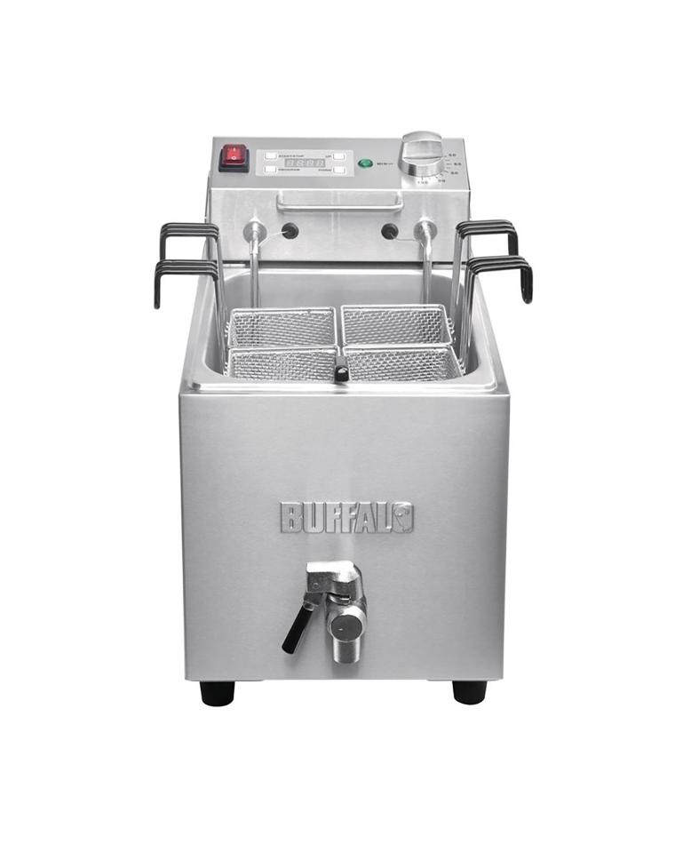 Pastakoker - 8 Liter - H 43 x 28.5 x 52 CM - 2.9 kW - 230 V - Buffalo - DB191
