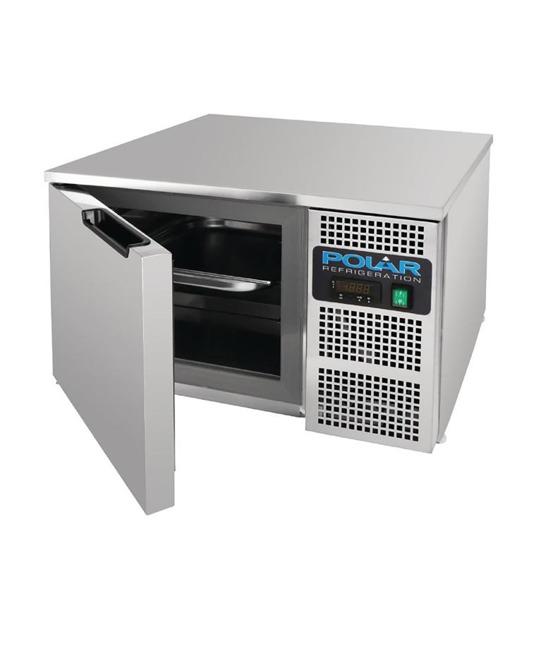 Snelkoeler - H 42 x 66 x 65 CM - 230 V - RVS - Polar - CK640