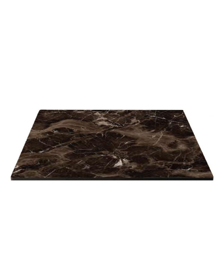 Tafelblad HPL - 120 x 70 CM - Karacabey Marble - Promoline