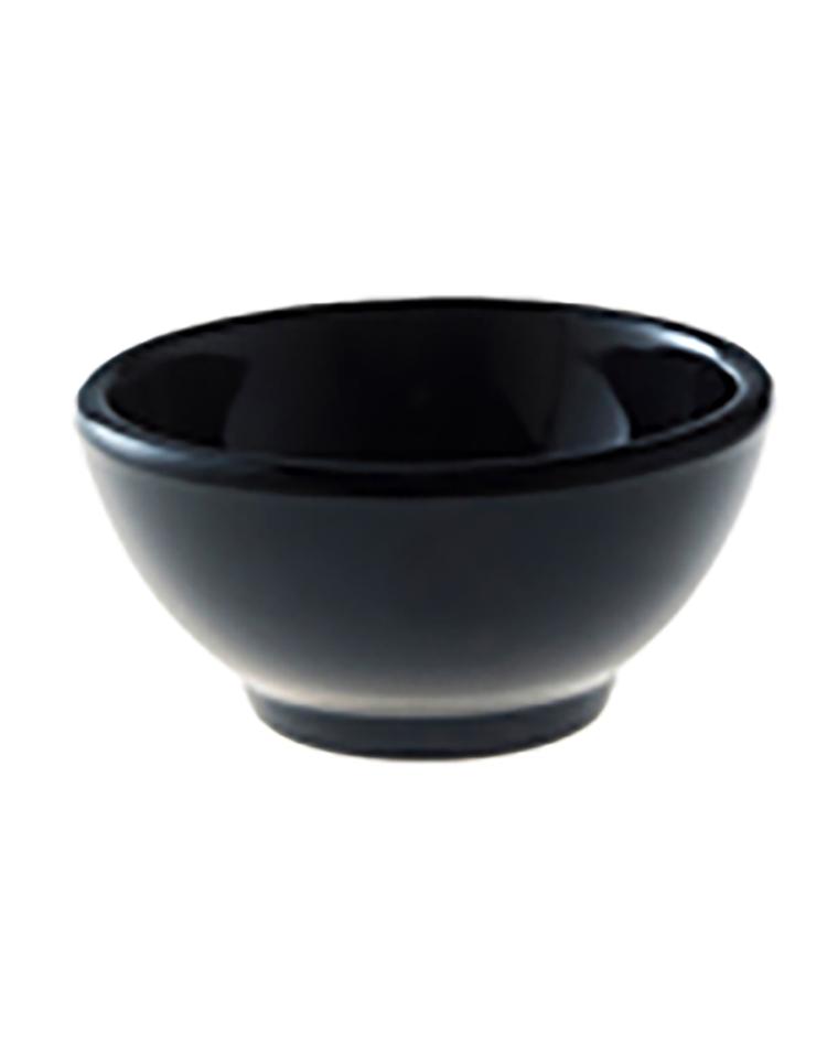 Kom - Ø9 CM - 24 Stuks - Zwart - Truyts - Melamine - 518828
