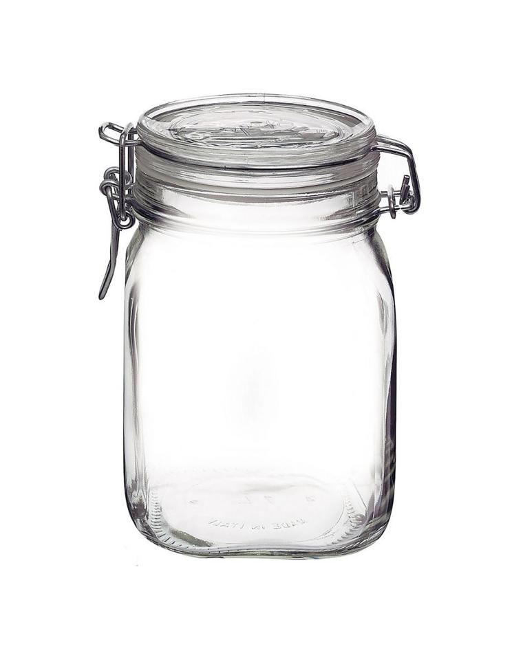 Weckpot - 1 Liter - 6 Stuks - Rocco Bormioli - Fido - 141612