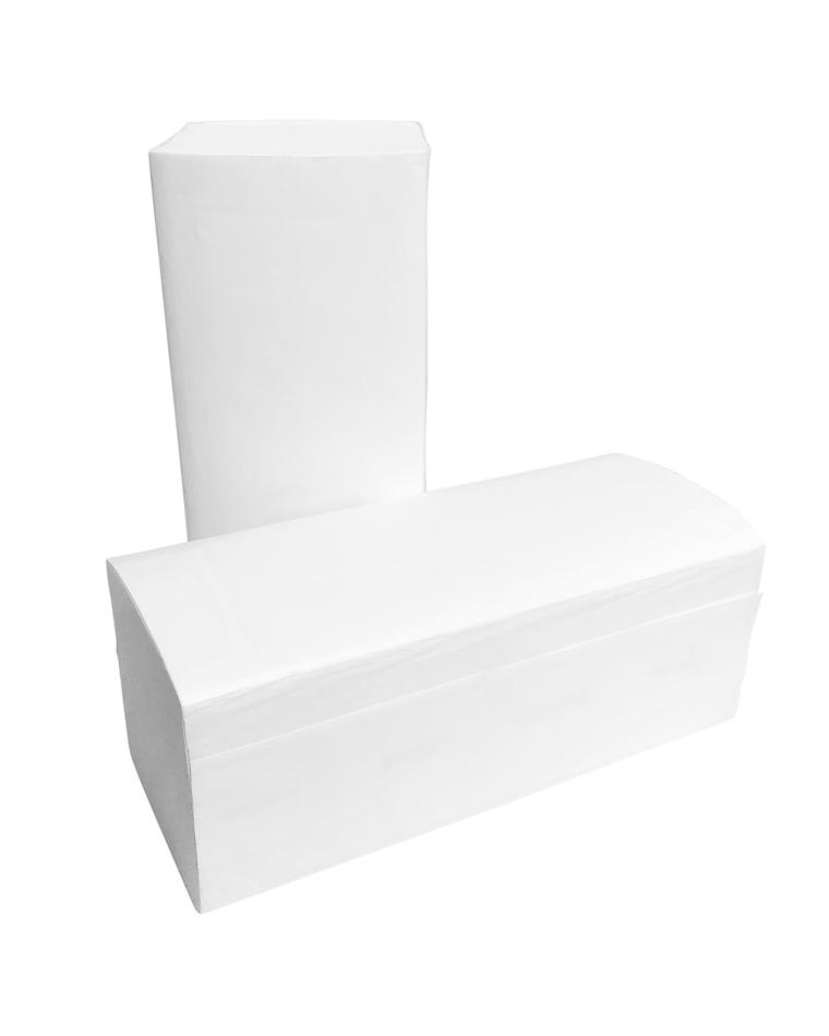 Vouwhanddoekjes - Z-Fold - 2 laags - 21 x 21.5 CM - 20 stuks - 250 vellen - Euro Products - 209250