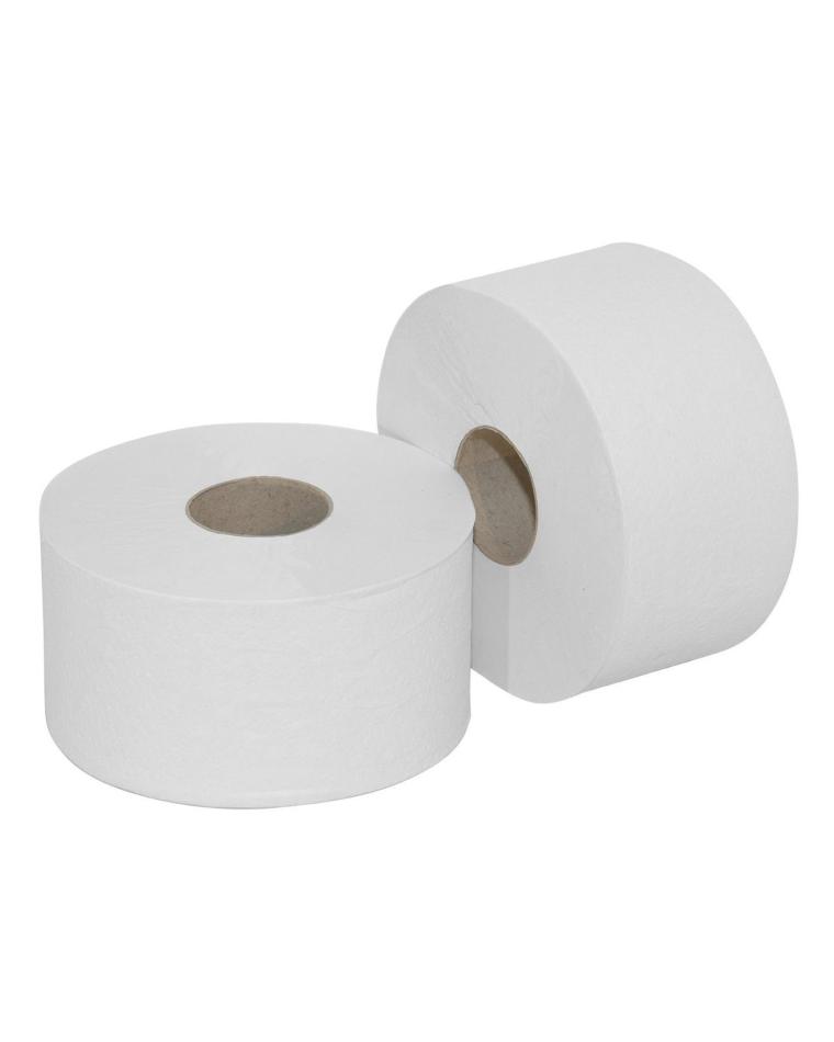 Toiletpapierrol - MINI JUMBO - 2 laags - 12 stuks - 150 meter - Euro Products - P50787