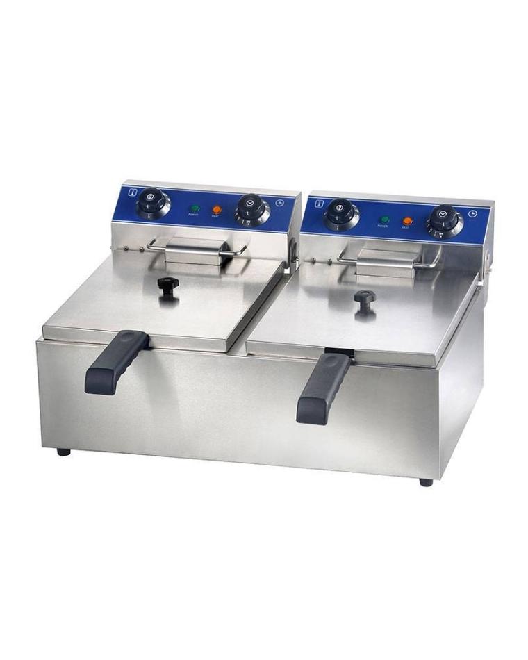 Horeca friteuse - 2 x 8 Liter - Promoline