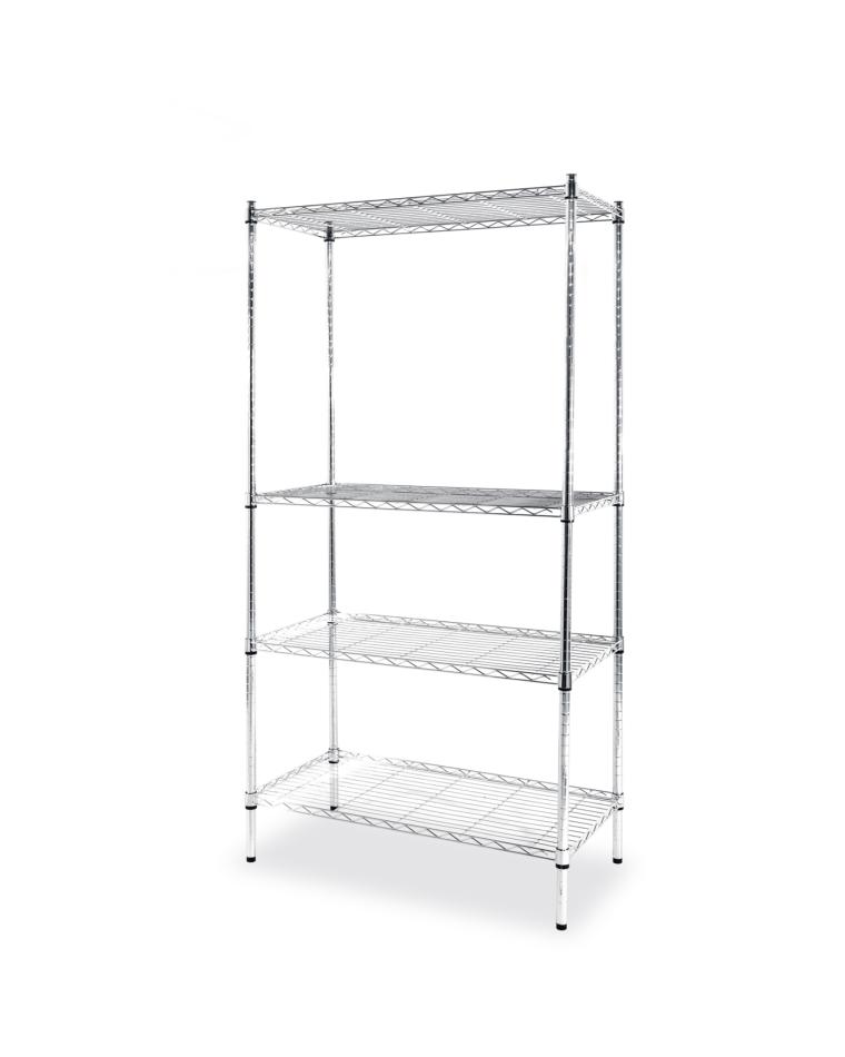 Opbergrek - Chroom - 45.5 X 91 CM - Promoline