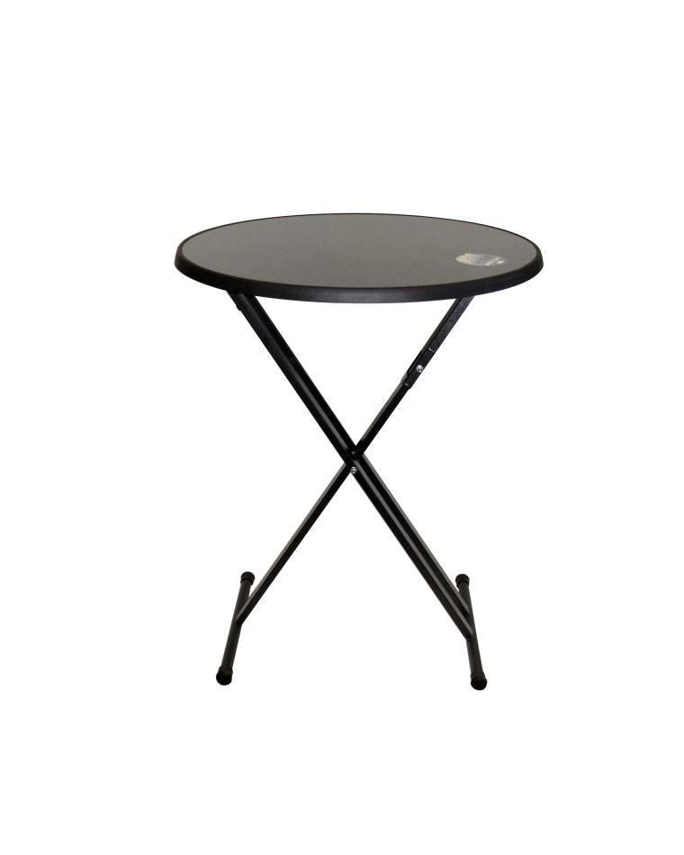 Party Statafel - Opklapbaar - Antraciet - Ø85 CM - Promoline
